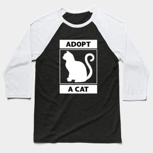 Adopt A Cat 1 Baseball T-Shirt